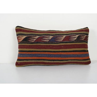 Long kilim lumbar sales pillow